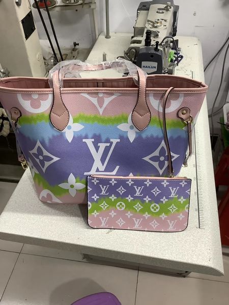 

2pcs/set with wallet women luxury flower tote genuine leather fashion handbags designer composite bags lady purse 40156#