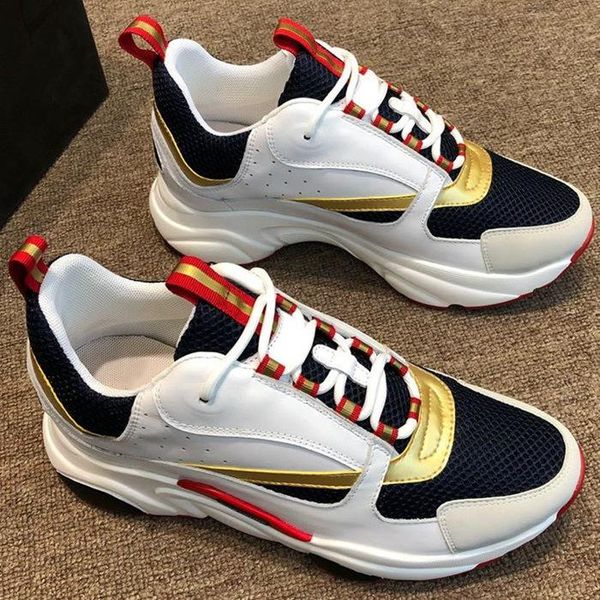 

2019a wholesale b22 womens mens french designer branded casual shoes canvas mesh up b22 trainers tennis shoes women sneakers dady shoes