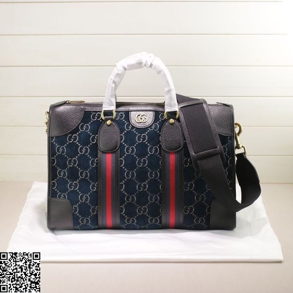 

2019 new man travel bag leather mens handbag velvet letter printed shoulder bag sac à main zp-1, White