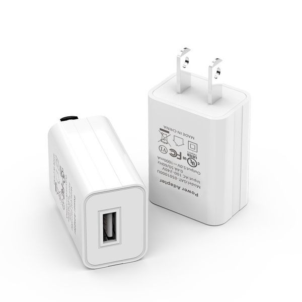 

5v/1a usb charger ul certification american fcc certified mobile phone charger for us usb charging battery chargers 2 colors