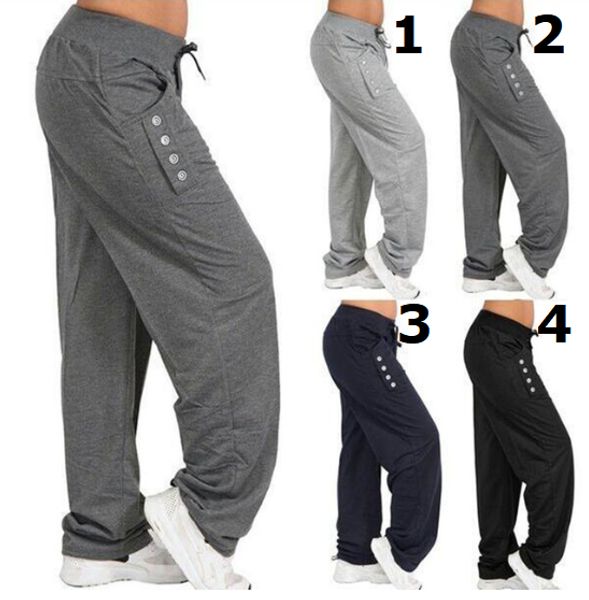 

New women ca ual pring autumn big ize long trou er olid ela tic wai t cotton linen pant ankle length haren pant