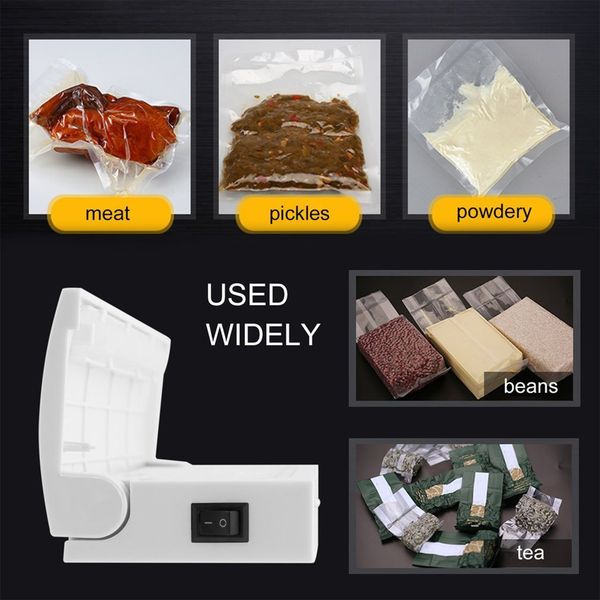 

automatic electric home sealer portable seal machiness food bag sealer packaging machine kitchen accessory tools