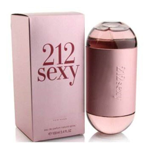 212 Sexy Lady Fragrance for Women Sex Smell Perfume 100 Ml Spedizione gratuita Party Needy.