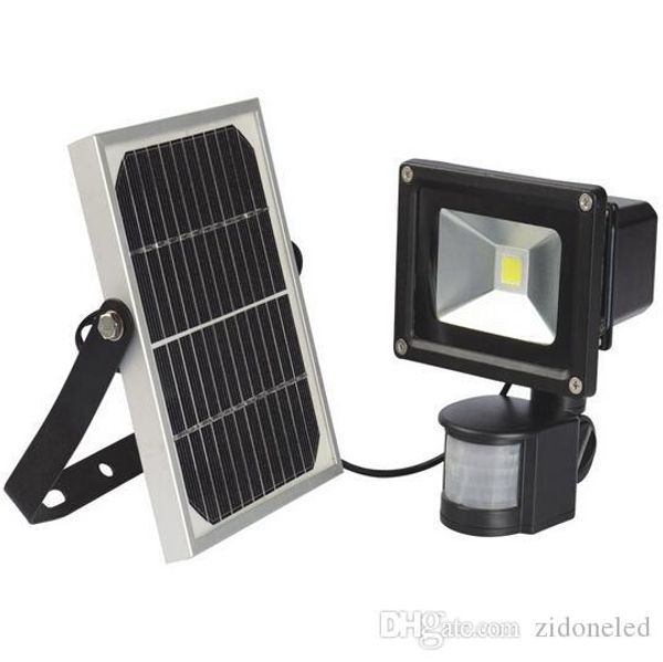 2019 Solar Led Flood Light Street Lamp Cool White Motion Sensor Security Outdoor Spotlight Fixture 10w 20w 30w 50w From Zidonelighting 25 33