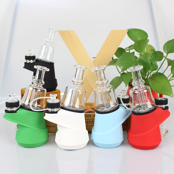 

Оригинал G9 SOC Enail TC сухой травы Испаритель 2600mAh Wax Концентрат Vape стекла воды Шиша Фильтр Dab Rig Bubbler E Nail Pipe Kit