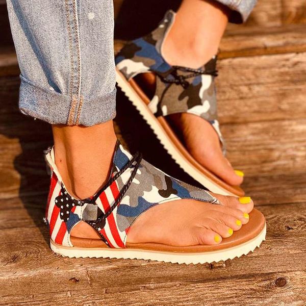 

dropshipping women leopard print summer sandals plus size cross strap flat with shoes woman casual zipper sandalias mujer 2020, Black