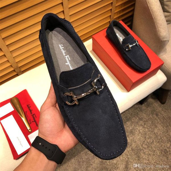 

19fw new breathable air men's large-size loafers design fashion dress shoes handmade men's wedding shoes, design business dress sh, Black