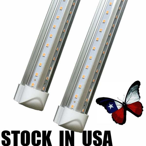 

v shaped integrated led tubes light 4ft 5ft 6ft 8ft led tube t8 double sides v shape fluorescent lights led cooler lighting