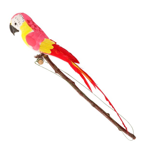 

vivid parrot ornament imitation animals outdoor tree decorative foam birds