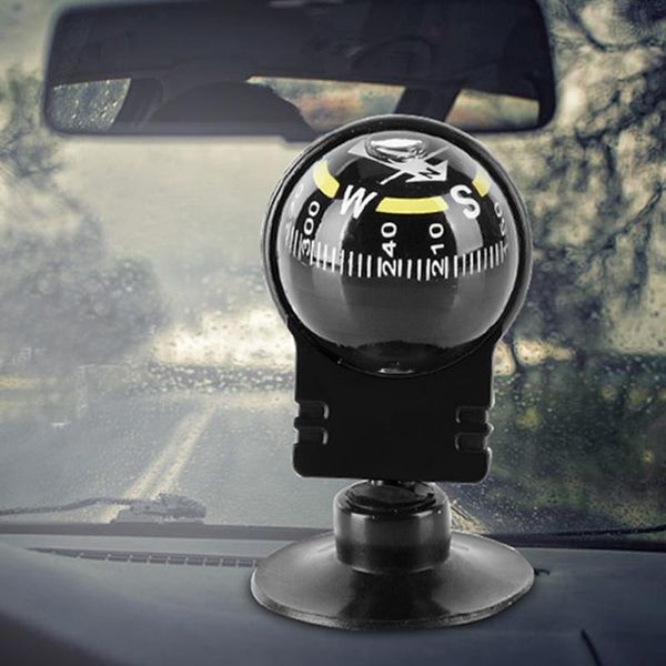 

pocket ball dashboard dash mount navigation compass car boat truck suction black