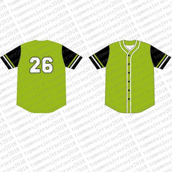 

Top Custom Baseball Jerseys Mens Embroidery Logos Jersey Free Shipping Cheap wholesale Any name any number Size M-XXL 17