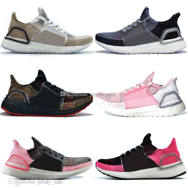 

2019 ultra boost 19 laser red refract oreo mens running shoes for men women ultraboost ub 5.0 raw sand-grey sports sneakers designer