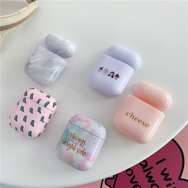 

case for airpods case cute cartoon bluetooth earphone hard cover for air pods case accessories headphone