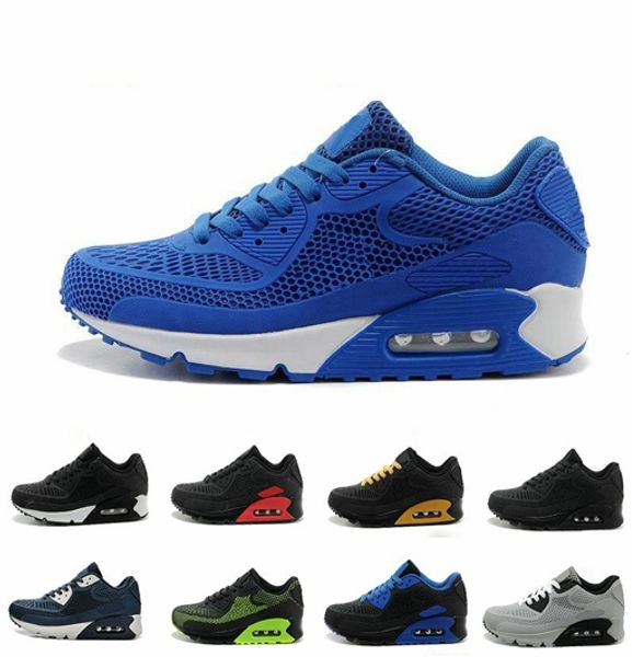 

2019 new air sport 90 kpu women sport shoes men classic 90 sneakers 90s running shoes man size us5.5-12, White;red