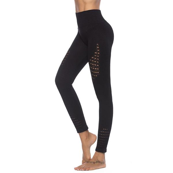 

women out pants leggings thin tights double neckline seamless fitness high waist yoga sport squats, White;red