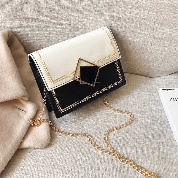 

oln 2020 new small shoulder handbag chain bags women's crossbody bag luxury pu soft leather waterproof messenger square cute bag