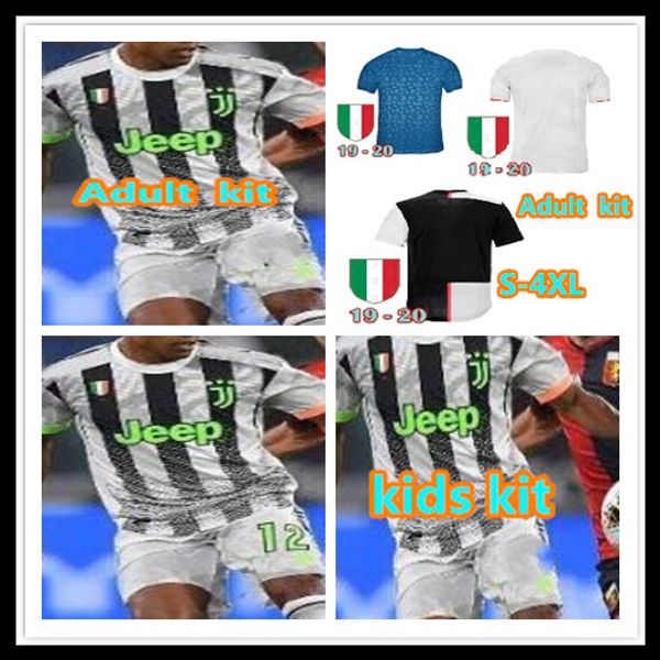 

S 4xl juventu 2019 2020 fourth hirt 19 20 juve home away jer ey ronaldo occer jer ey pjanic rabiot buffon de ligt third football hirt