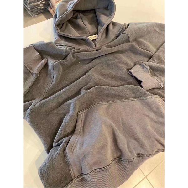 

hip hop arnodefrance hoodie men women winter cotton washed do old arnodefrance sweatshirts gray pullovers, Black
