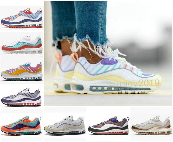

2020 дизайнер gym red 98 mens кроссовки south beach gundam barely rose gold easter candy 98s walking женщины тренеры спортивные кроссовки
