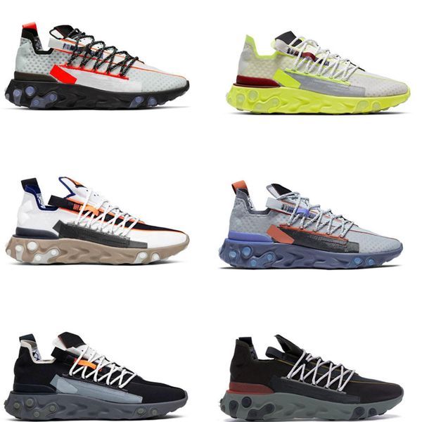 

2020 taped seams react element 87 55 mens running shoes team red triple black white undercover womens trainers sports sneakers size 36-45