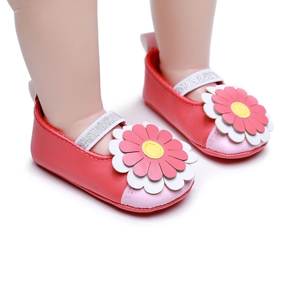 

baby girls shoes pu leather buckle first walkers soft soled non-slip footwear crib shoes13