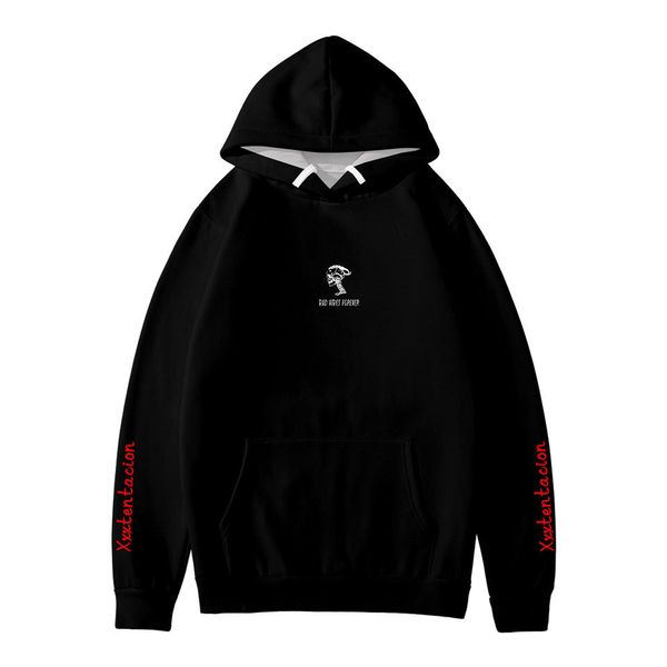 

xxxtentacion 3d толстовки мужчины женщины высокое качество harajuku hoodie печати осенняя мода толстовка hip hop рэппер streetwear толстовки, Black
