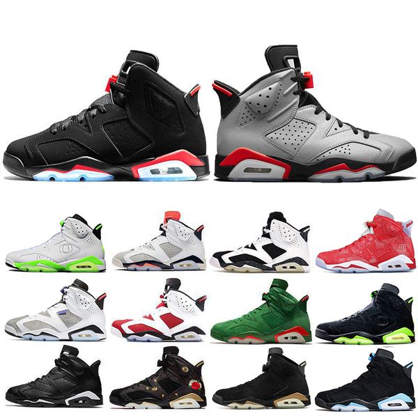 

ale dmp flint infrared bred 6 6s men basketball shoes 3m reflective bugs bunny tinker oregon unc oreo mens trainers sneakers