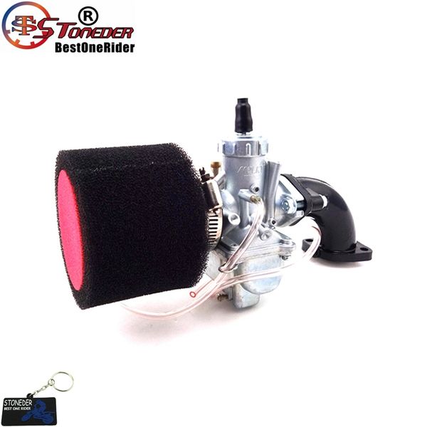 

stoneder molkt 26mm carburetor carb mainfold intake pipe gasket air filter for lifan yx 140cc 150cc 160cc engine pit dirt bike