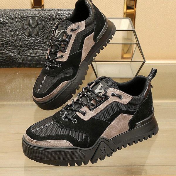 Louis Vuitton Lv Athletic Men Shoes Casual Sports Breathable Flats Lace Up 2020 Fashion Male Sneakers Chaussures Pour Hommes Luxury Mens Sandals Dress Shoes From Otherwise 165 49 Dhgate Com