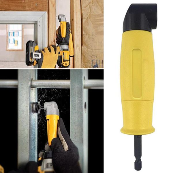 

bit drill attachment screwdriver 1/4 chuck hexagonal bending adapter 90 degree