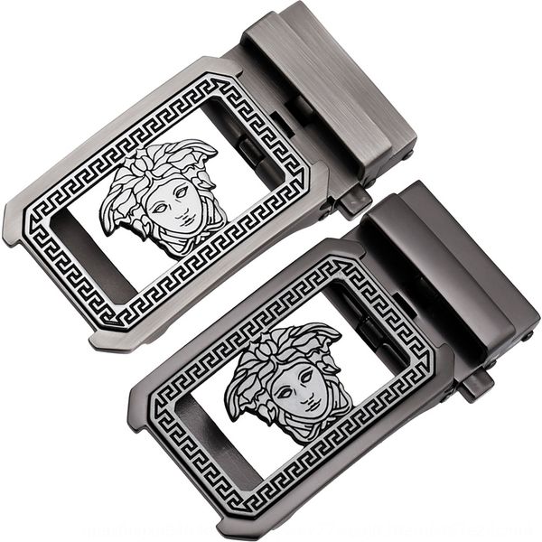 

function leather head automatic ly36-561861 function leather belt head automatic buckle belt buckle ly36-561861, Slivery;black