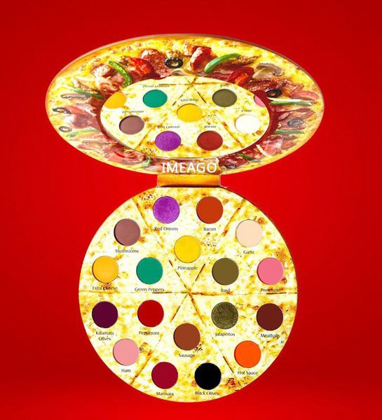 

pizza imeago 18 colors eye shadow palette 18 delicious ings matte shimmer containing brushes bronzers palette blush dhl ng