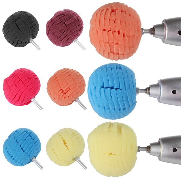 

3"(80mm ) buffing ball finishing pad buff polishing pad buffer for car polishing polisher car accessories