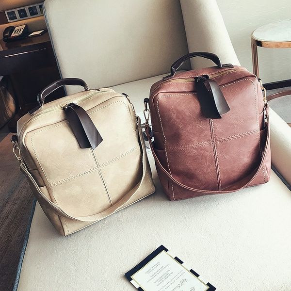 

fashion backpack 2019 women's bag joint casual haversack students small backpack bookbag