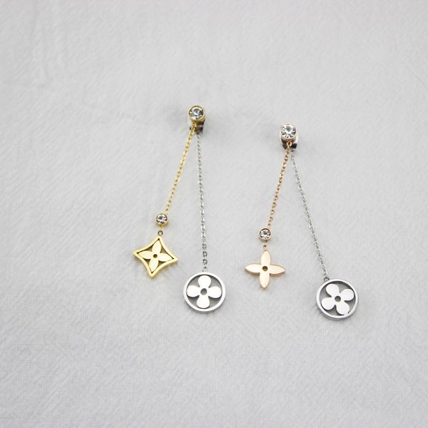 

Женские серьги с кисточками из клевера Дизайнерские украшения Роскошные женские