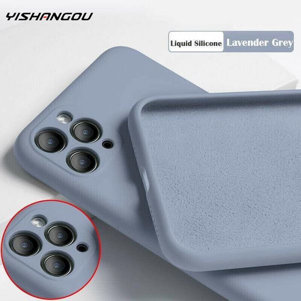 

custom luxury liquid silicone case on for iphone 11 pro max se 2 2020 xs max xr x 10 7 8 6 6s plus cover soft camera protection case