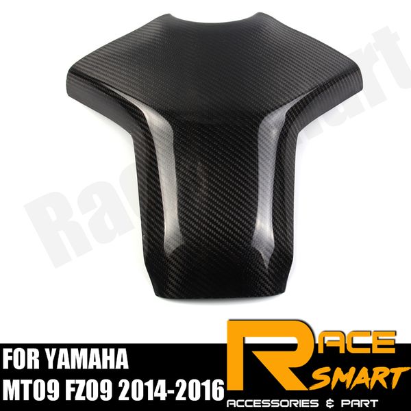 

for mt09 / fz09 2014 2015 2016 motorcycle accessories carbon fiber tank cover protector gas fuel case