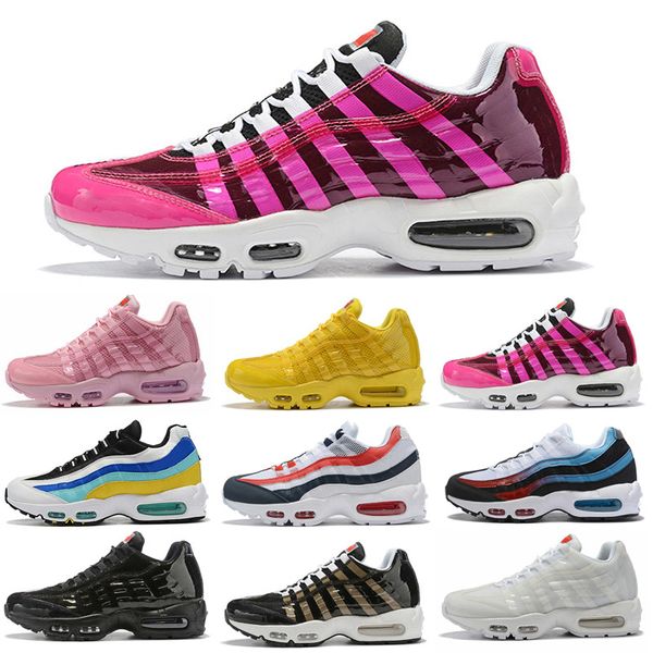 

fashion laser fuchsia chaussures og mens womens running shoes classic black red white sports trainer surface sports fashion sneakers
