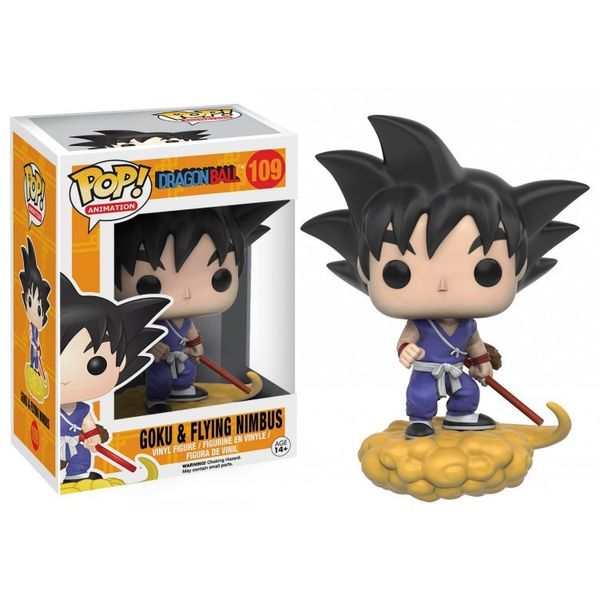 

dragon ball z funko pop супер саян 14см сон гоку кувырок облако пвх фигурку модели dragonball игрушки для розничной и оптовой продажи на