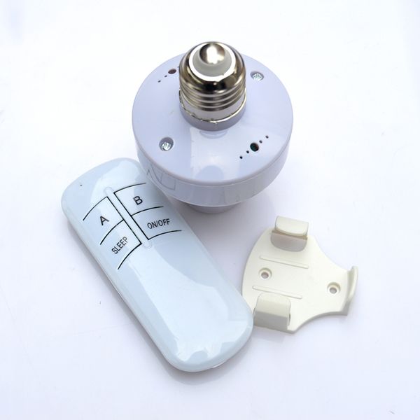 

e27 пульт дистанционного управления держатель лампы беспроводной пульт дистанционного управления основание лампы универсальный бытовой e27 в