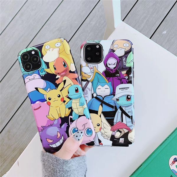 

one piece luxury phone case for iphone 7 8p x xs xr 11 promax fashion cartoon pets designer phone case back cover