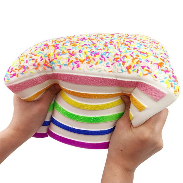 

slow-rebound super-large doughnut cake and icecream simulation model pressure release toy chritmas and birthday gift for kids