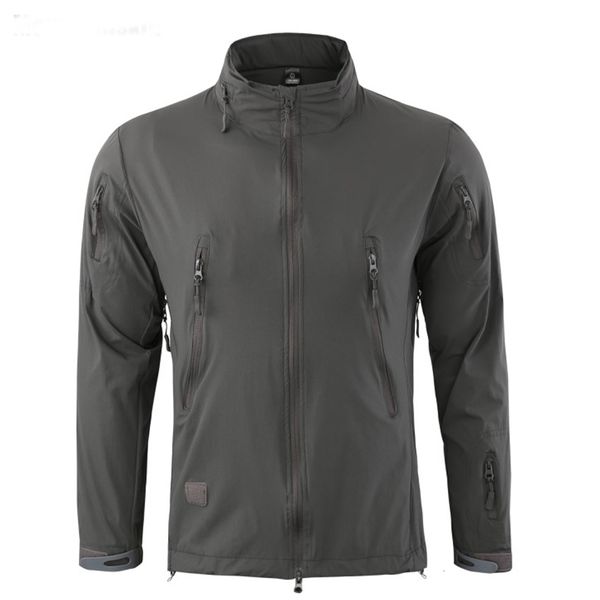 

esdy men spring hiking breathable jackets outdoor sport camping trekking climbing running male quick dry thin hooded coats va458 outdoor jac, Blue;black