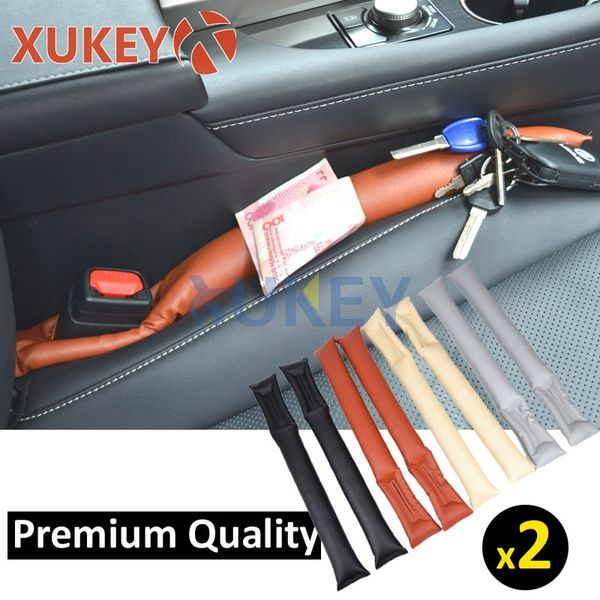 

car seat cushion gap crevice pad fillers pu leather spacer storage leakproof protector cover armrest gray black brown beige