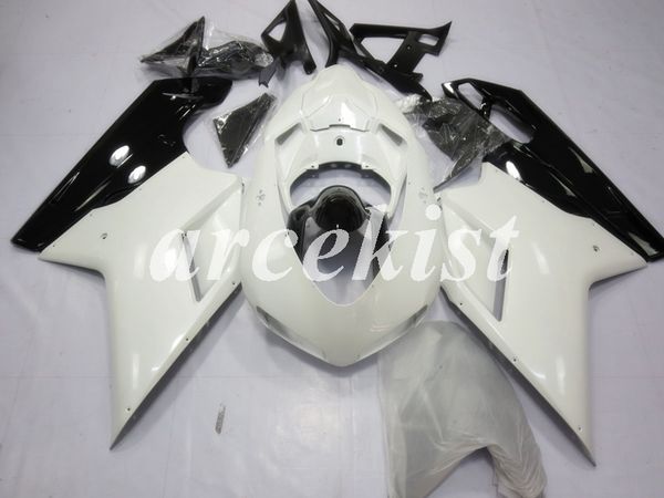 

4 подарков нового abs инъекция полный комплект обтекатели, пригодные для ducati 848 evo 1098 1198 1198s 2007 2008 2009 2010 2011 2012 body н