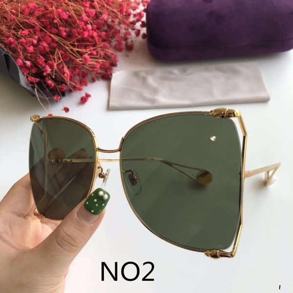 

cолнцезащитные очки роскошные солнечные очки женщин высокого качества adumbral goggle очки uv400 g0252s модное женщины 5 цветов optionals с, White;black