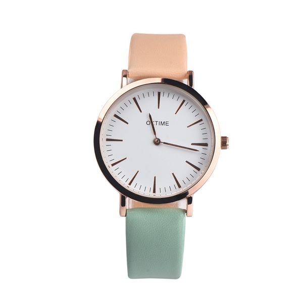 

2019 brand women bracelet watch fashion female retro design leather band analog alloy quartz wrist watches ladies clock, Slivery;brown