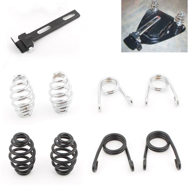 

universal motorcycle solo seat cushion springs mounting bracket clip kit for softail custom chopper bobber