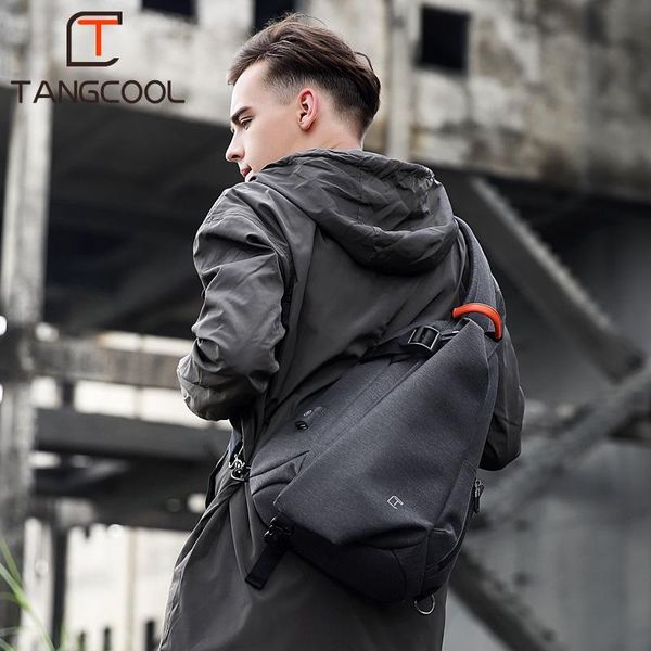 

the new large-capacity outdoor casual men's chest bag oxford cloth shoulder bag messenger bag man usb factory outlet