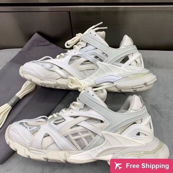 

0 2 new triple s . women men track. trainers mens luxury designer clunky sneakers sports shoes outdoor